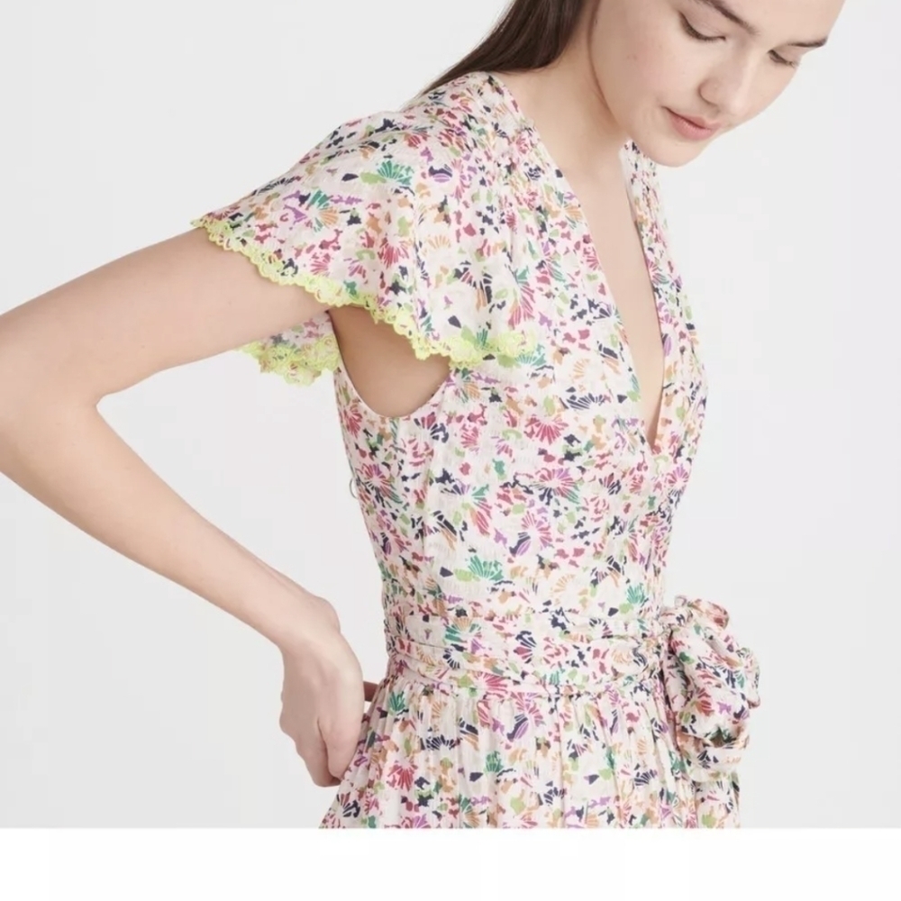 𝅺TANYA Taylor Liza Confetti Print Maxi Dress - Picture 5 of 11